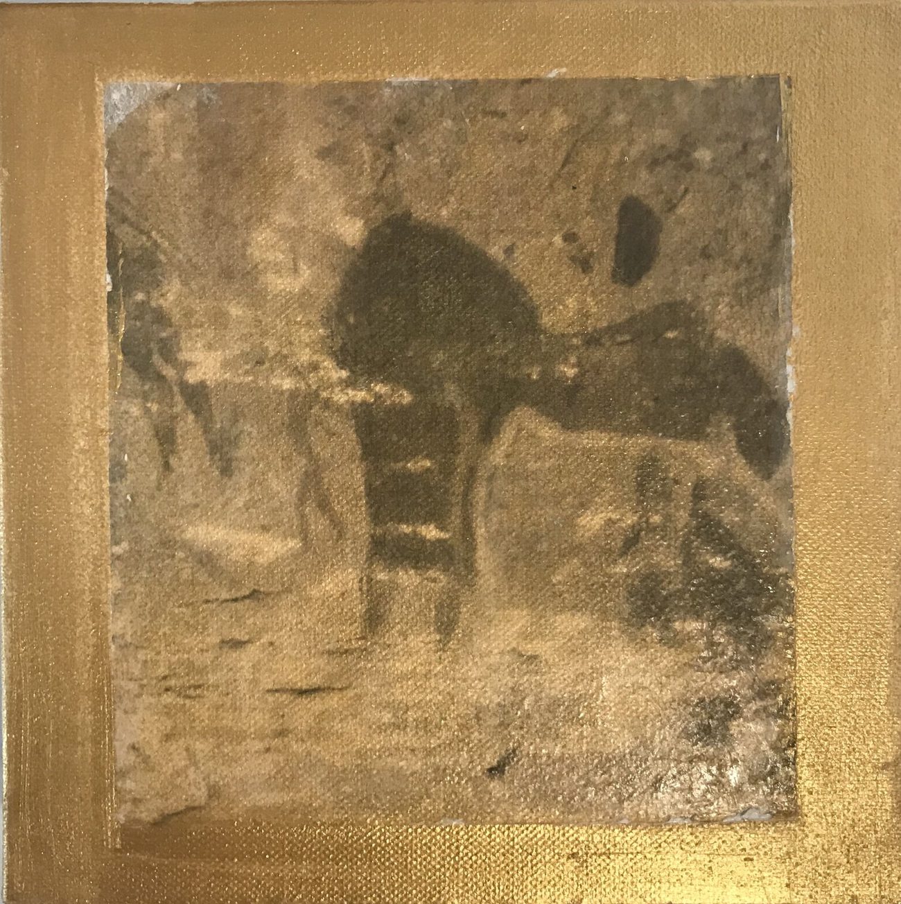 San series — Transferkunst with gold, South Africa